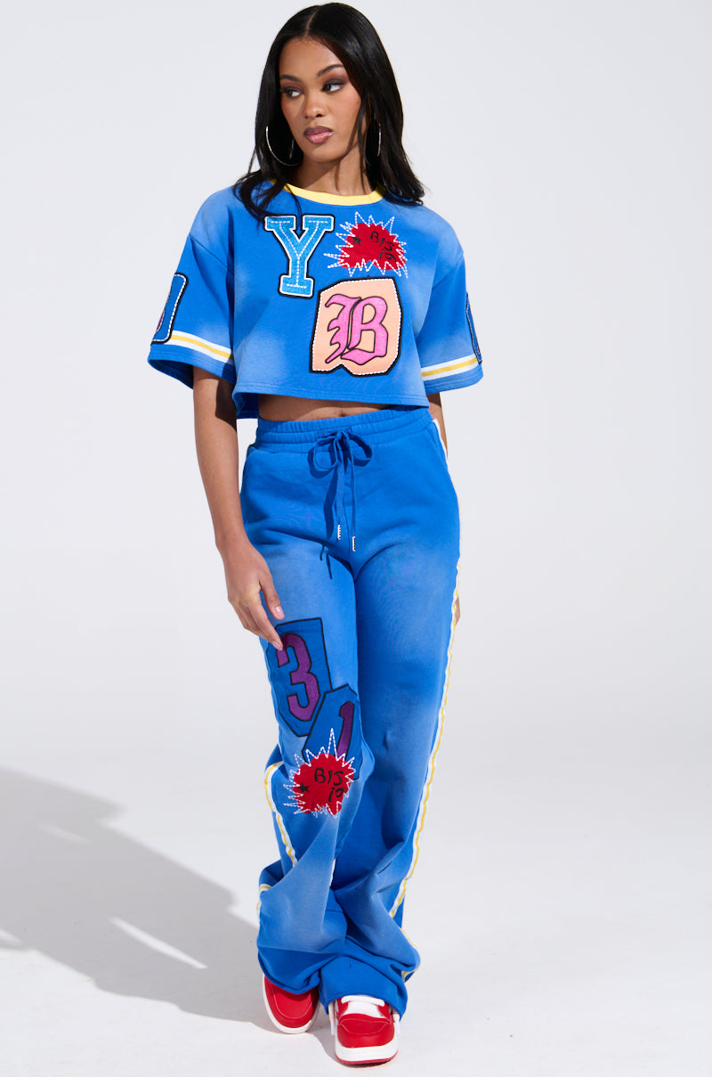 THREE ONE TWO CROP TEE