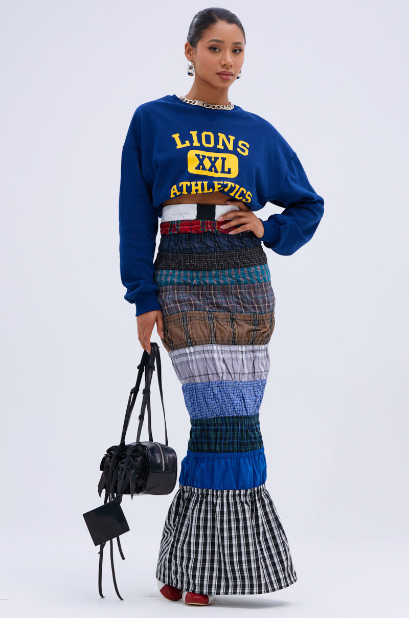 CHICAGO ATHLETIC CROP SWEATSHIRT