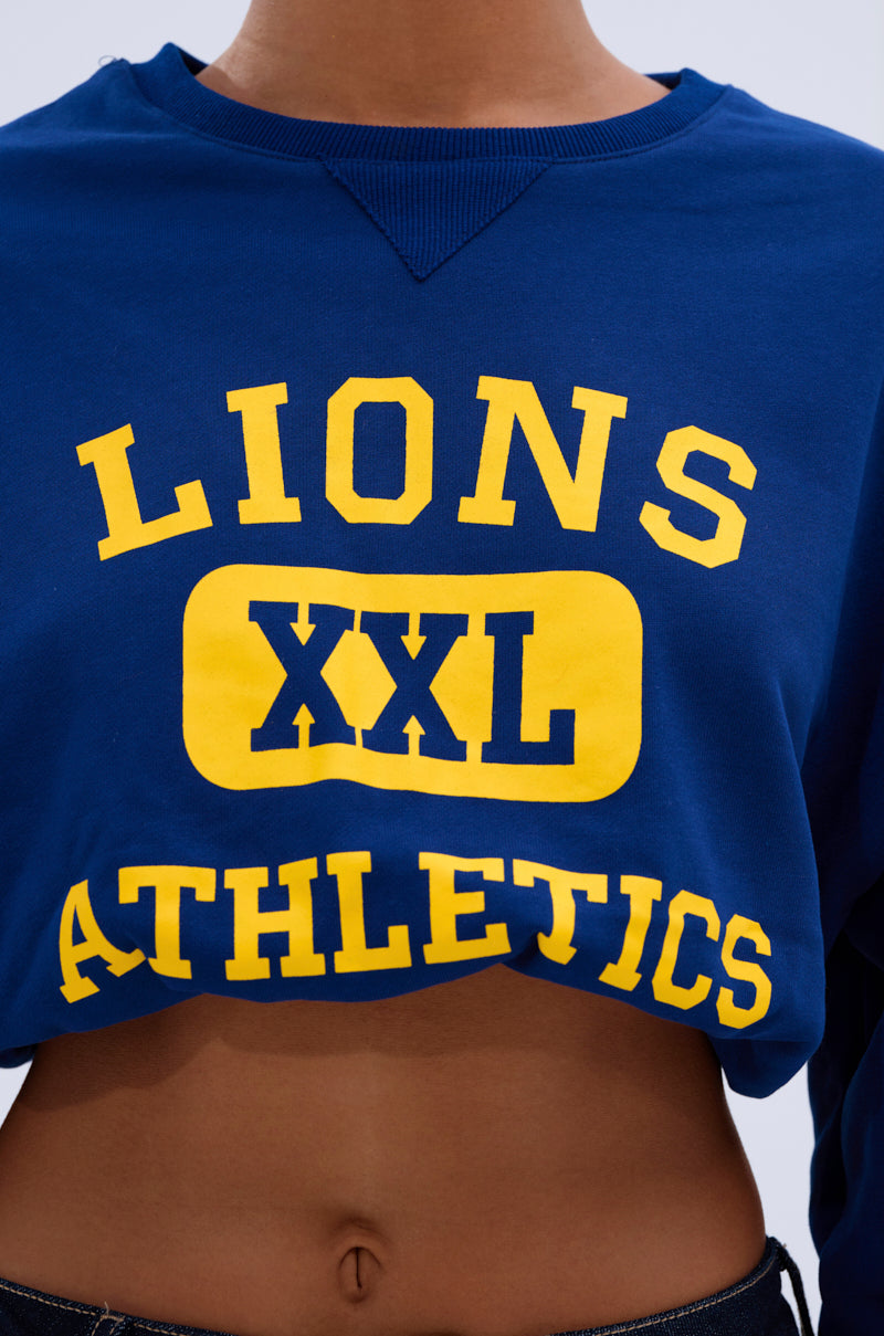 CHICAGO ATHLETIC CROP SWEATSHIRT