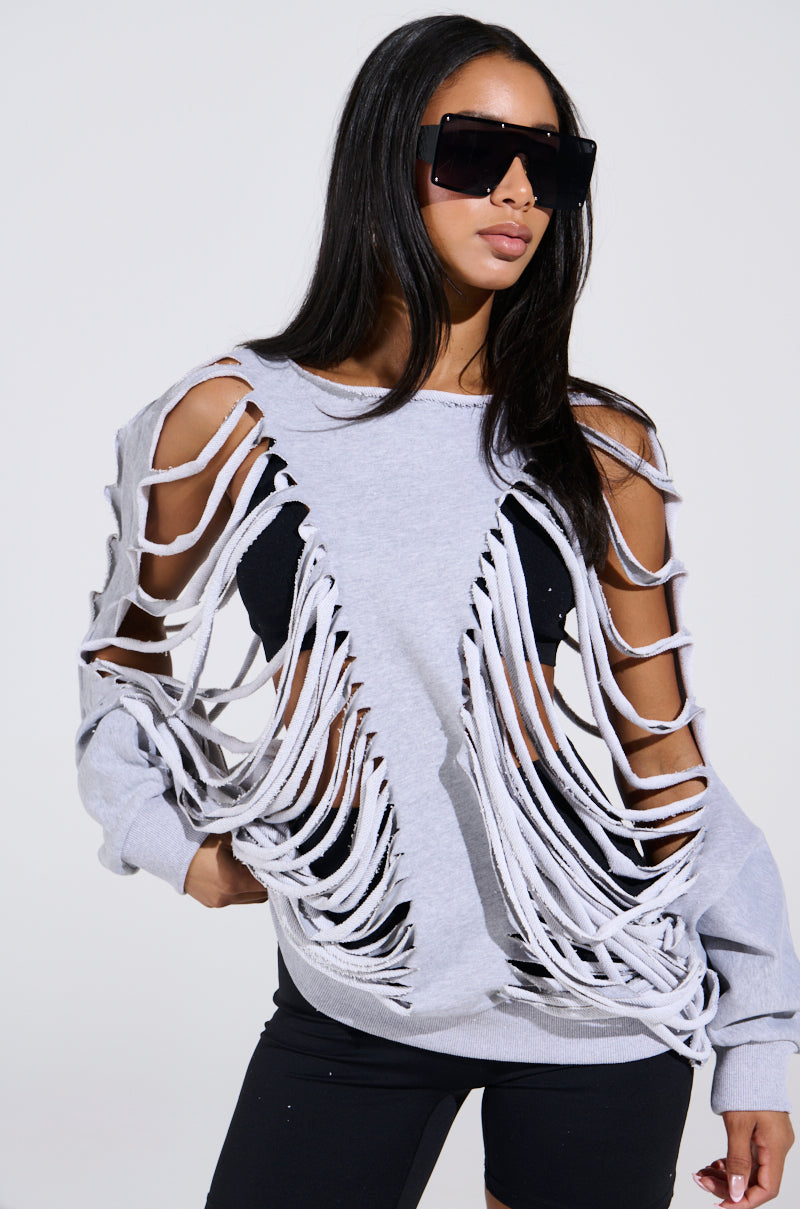 CUT HIM OFF FRENCH TERRY SWEATSHIRT