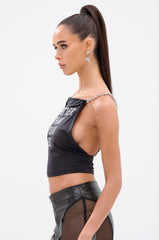 BETTER THAN YOUR EX RHINESTONE TOP