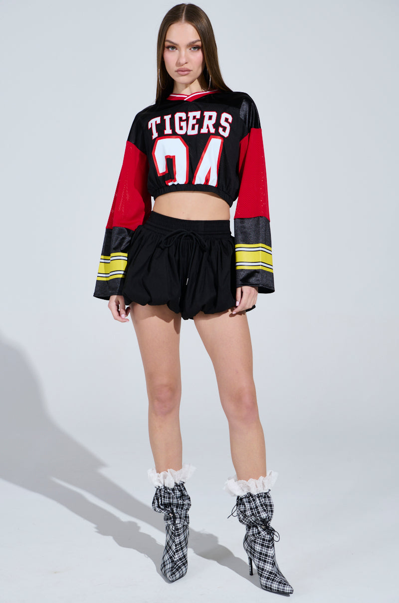TIGERS CROP JERSEY