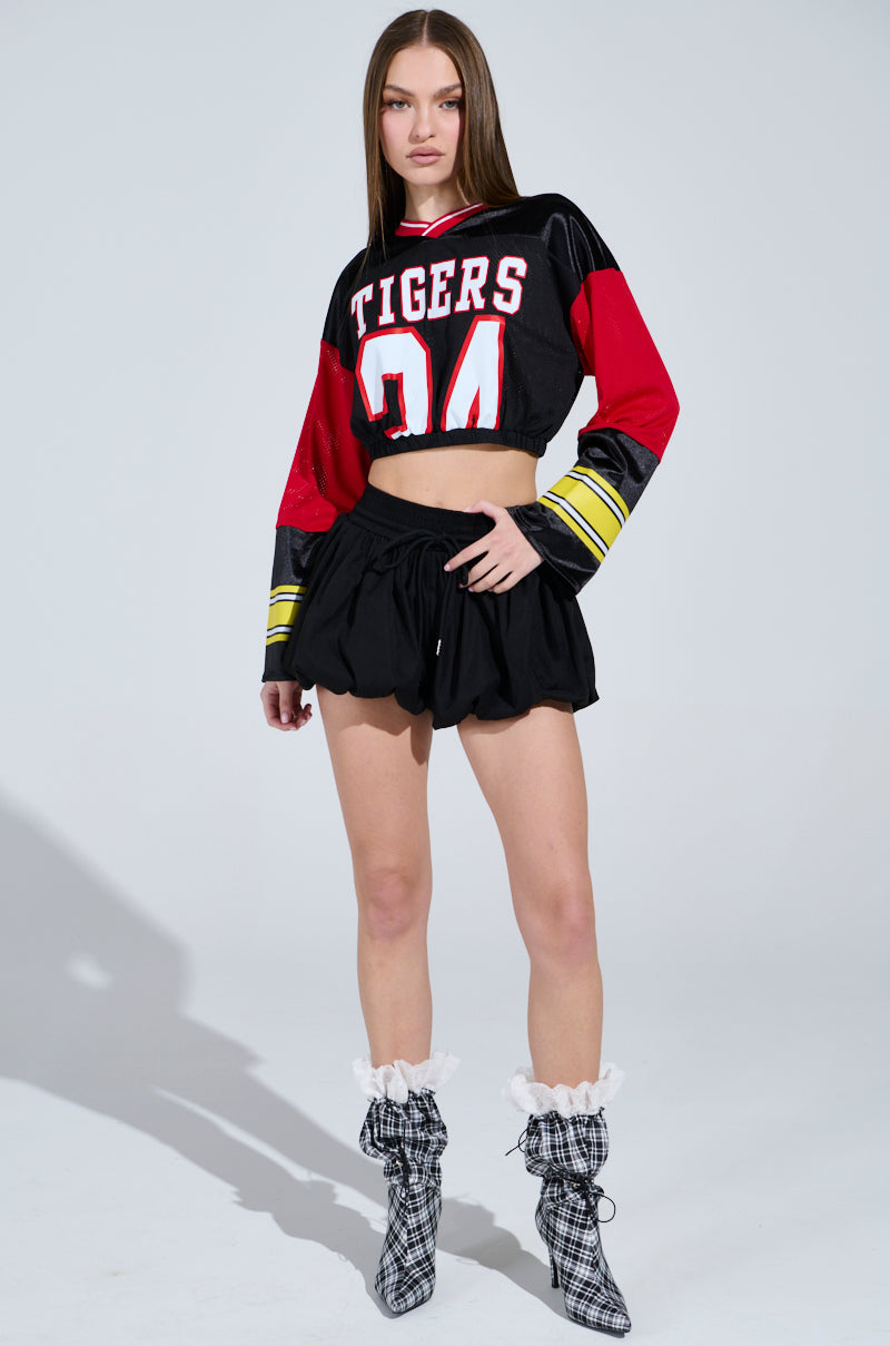 TIGERS CROP JERSEY