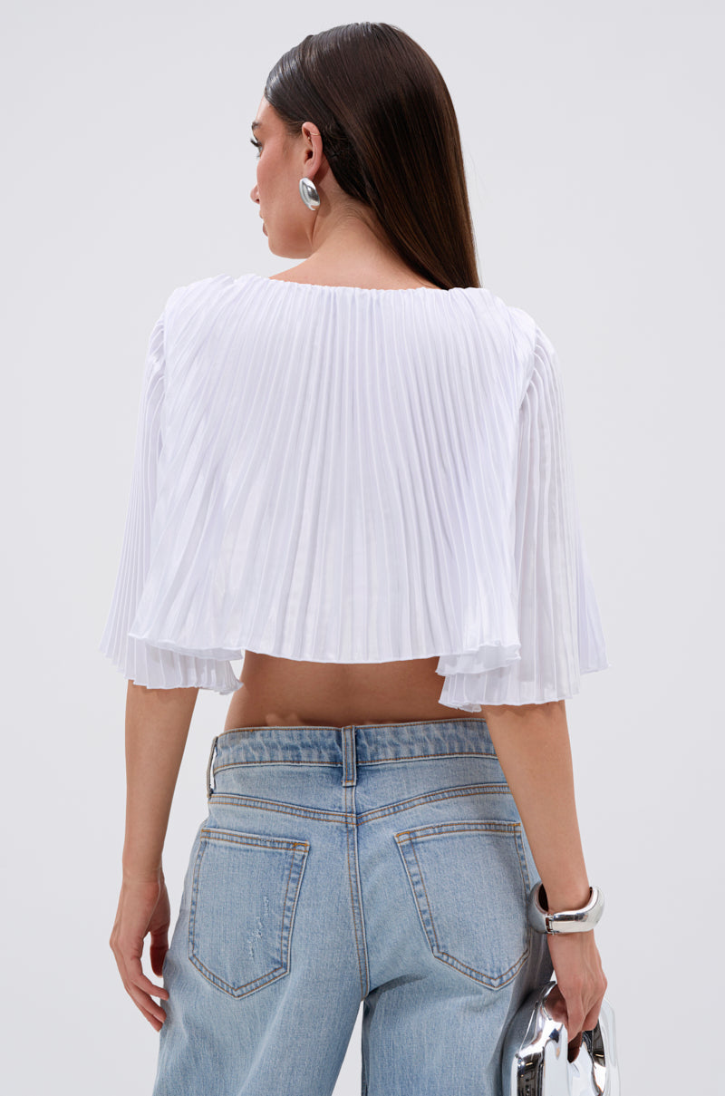 MARY LOO TIE FRONT BLOUSE