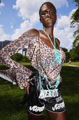 CHEETAH WORLD BLOUSE