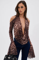 CHEETAH WORLD BLOUSE