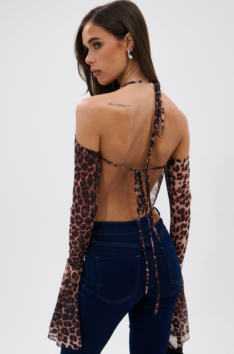 CHEETAH WORLD BLOUSE