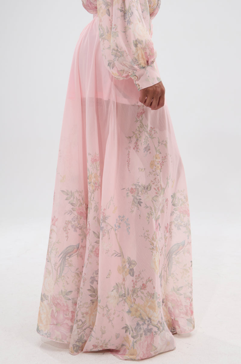 SIENNA FLORAL WIDE LEG TROUSER