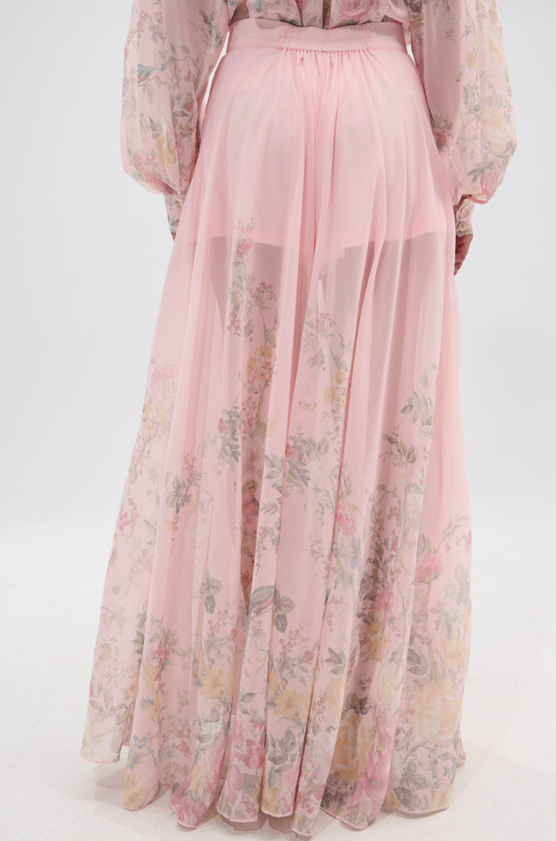 SIENNA FLORAL WIDE LEG TROUSER