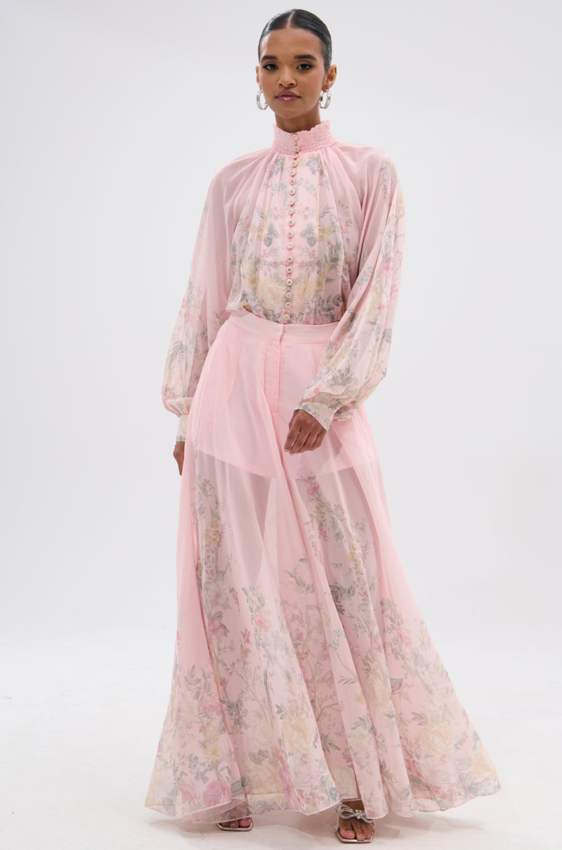 SIENNA FLORAL WIDE LEG TROUSER