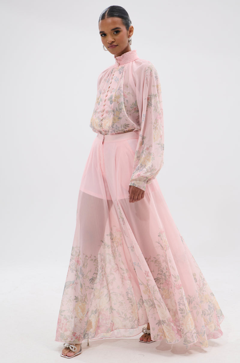 SIENNA FLORAL WIDE LEG TROUSER