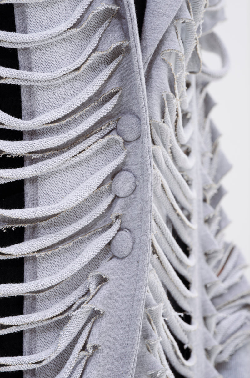 CUT IT OUT FRENCH TERRY TRENCH