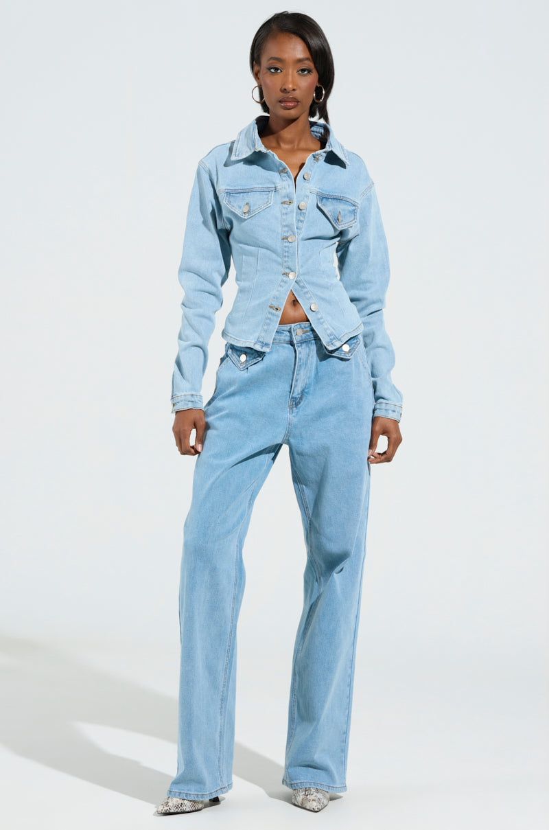 TAKE ME TO THE RODEO BUTTON UP