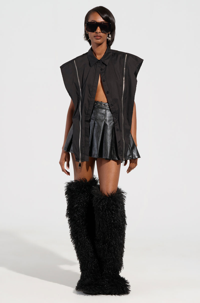 THE BADDER THE BETTER MINI SKIRT