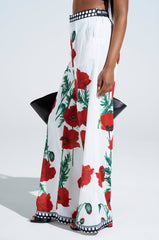 BELLADONNA PRINT PALAZZO PANTS