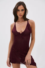 JUST ONE NIGHT KNIT MINI DRESS