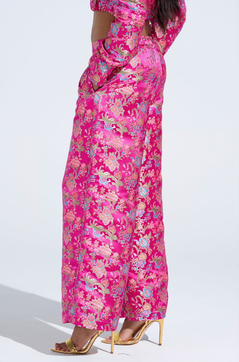 JULES BROCADE TROUSER