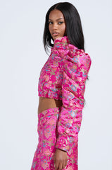 JULES BROCADE BOMBER