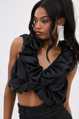 SOMETHING SWEET SATIN BOLERO