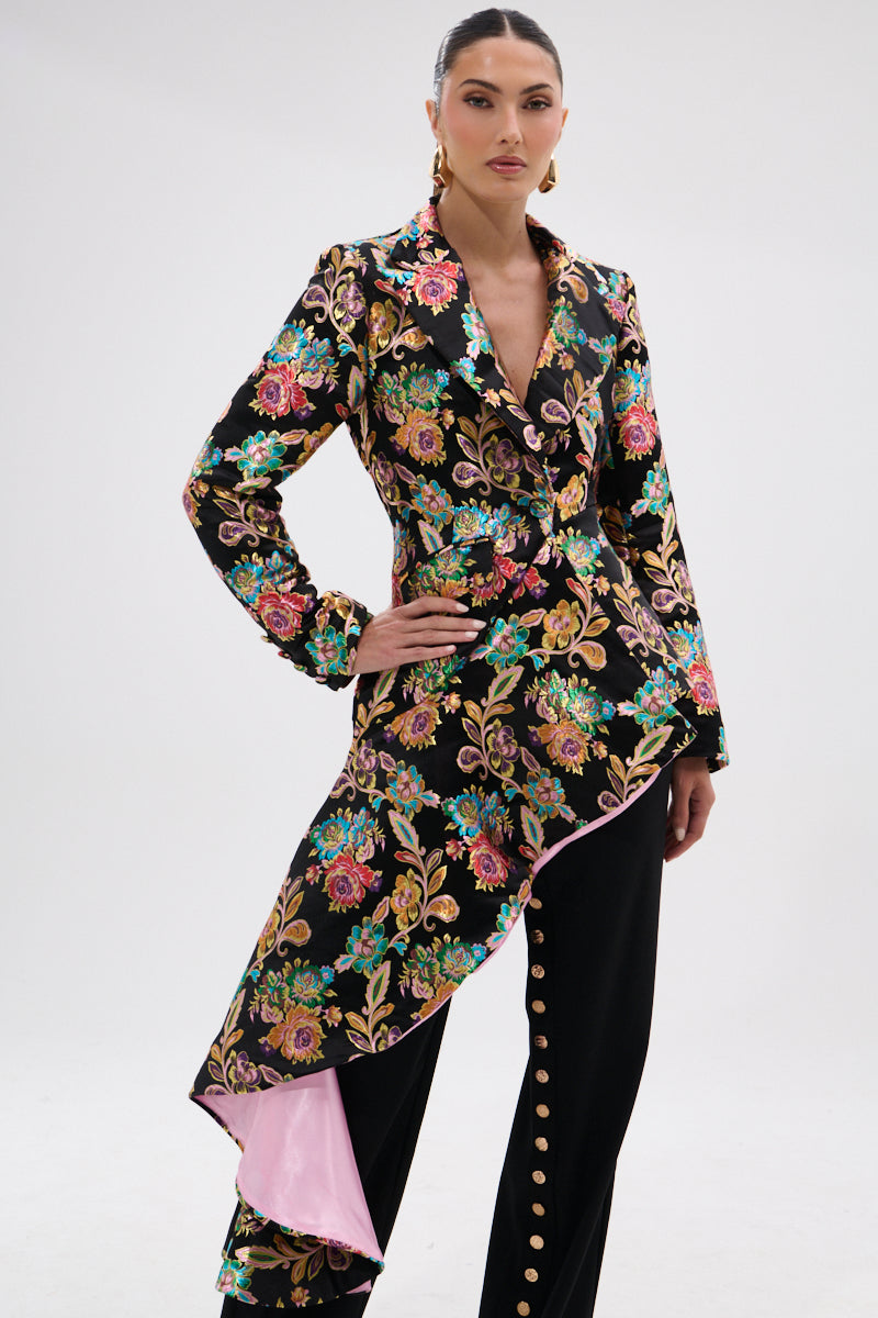 STEPPING OUT ASYMMETRICAL BLAZER