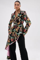 STEPPING OUT ASYMMETRICAL BLAZER