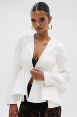 PARTY IN THE BACK FISHTAIL BLAZER