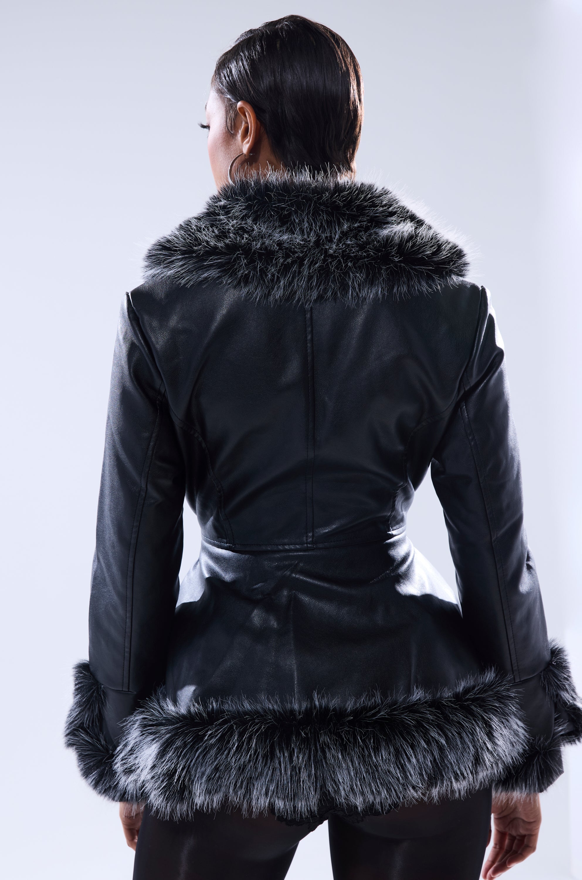 NEW KENZY FUR TRIM MOTO