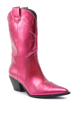 KITTY HOT PINK WESTERN BOOTIE