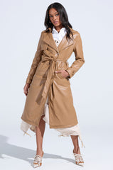SOMETHING SWEET BUTTER LUXE TRENCH