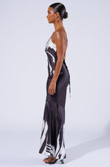 SHE'S JUST GOT IT PRINTED MAXI DRESS