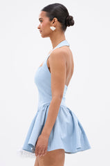 LAKIN HALTER MINI DRESS