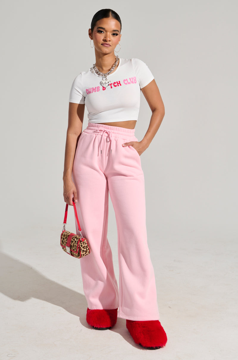 LOVER WIDE LEG SWEATPANT