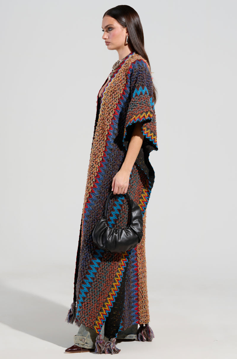 SEE YOU AGAIN KNIT KIMONO