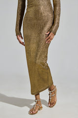 AZALEA WANG MANAIA GOLD EMBELLISHED SANDAL