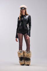 ALWAYS EXTRA BUTTON DOWN BODYSUIT