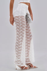 HOT STUFF LACE FLARE LEGGING