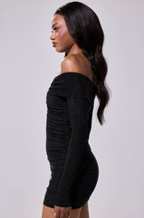 WHO ME? CUTOUT MINI DRESS WITH HARDWARE