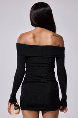 WHO ME? CUTOUT MINI DRESS WITH HARDWARE