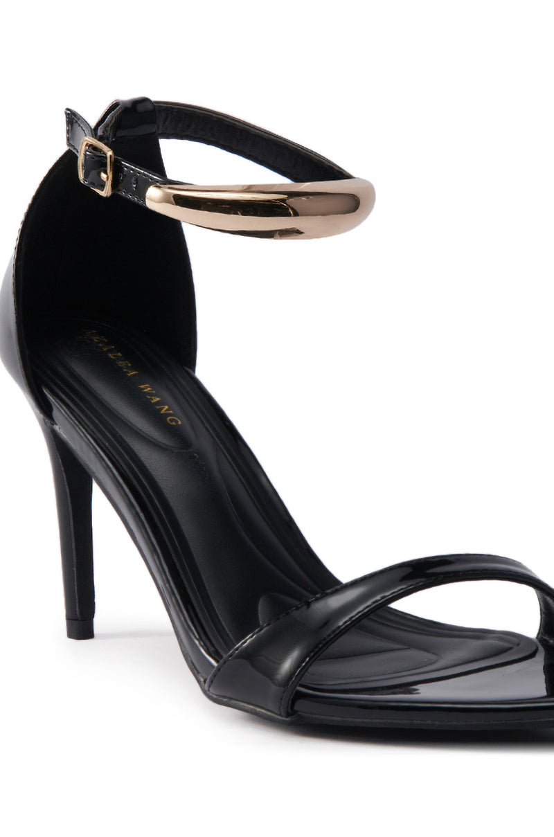 AKIRA NEMTI BLACK STILETTO SANDAL