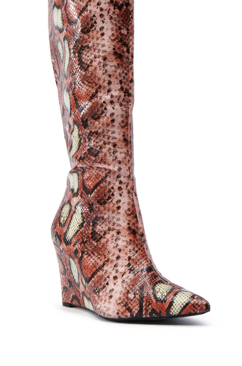 AZALEA WANG PEANUTS SNAKE BOOT