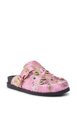 AZALEA WANG QUINBY BROCADE CLOG IN PINK