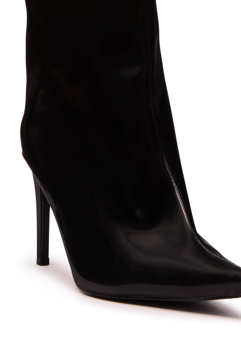 AZALEA WANG QUINNTA BLACK BOOTIE