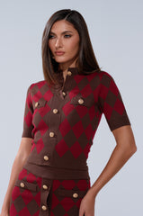 THE BEST PART OF THIS ABSTRACT CARDIGAN