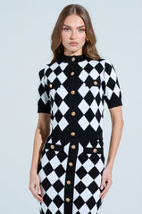 THE BEST PART BUTTON DOWN TOP