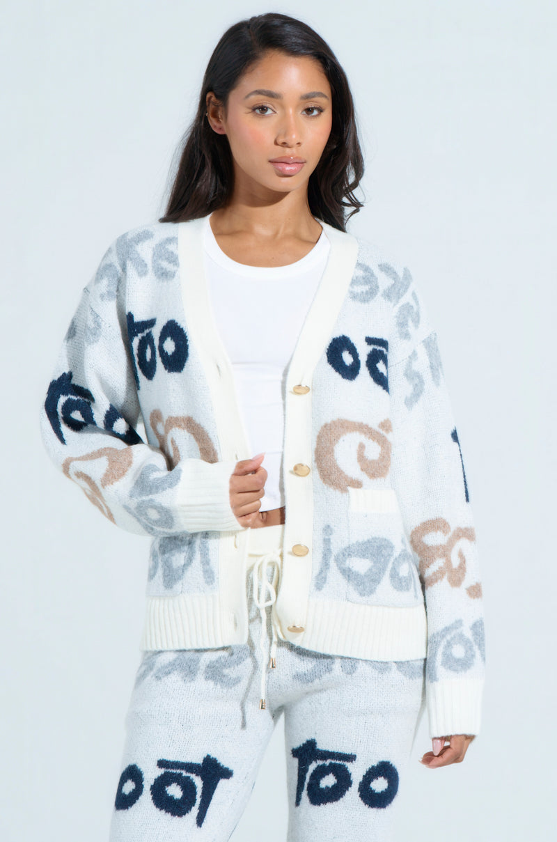 COZY IT UP SOFT CARDIGAN