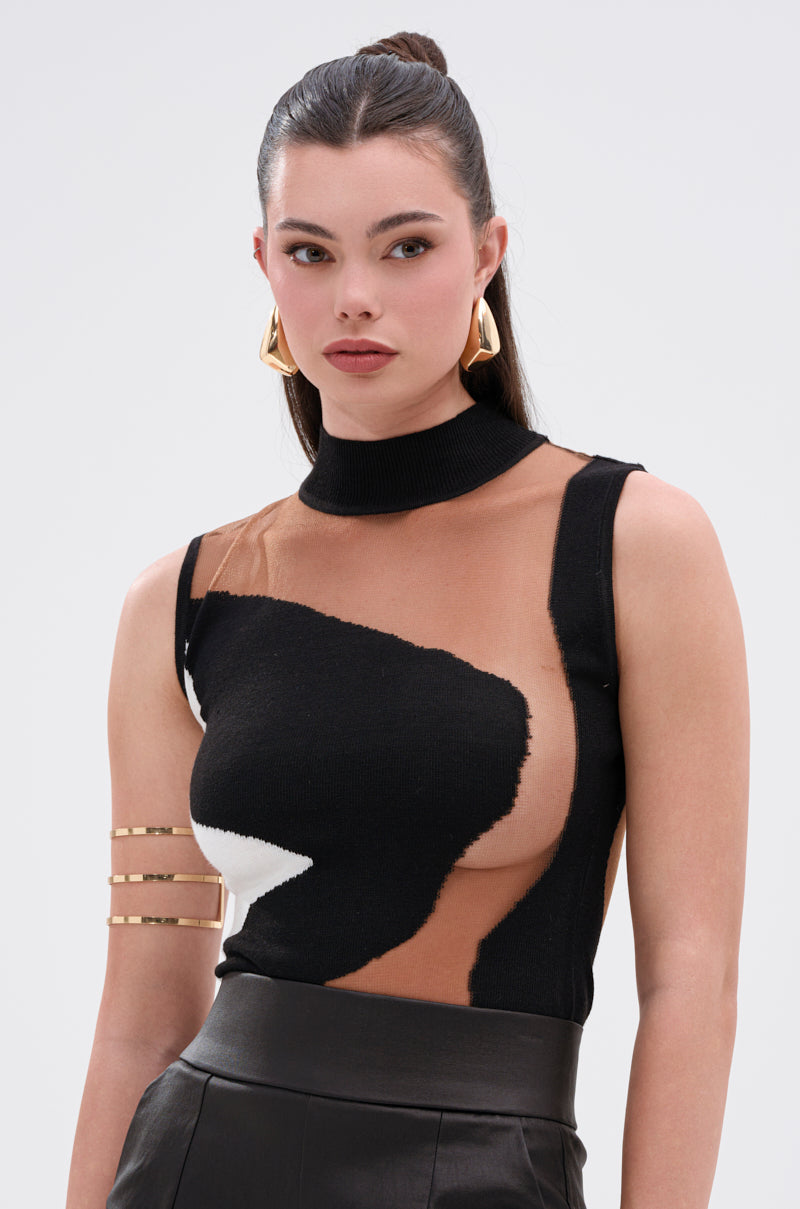 BABY PLEASE SLEEVELESS BODYSUIT