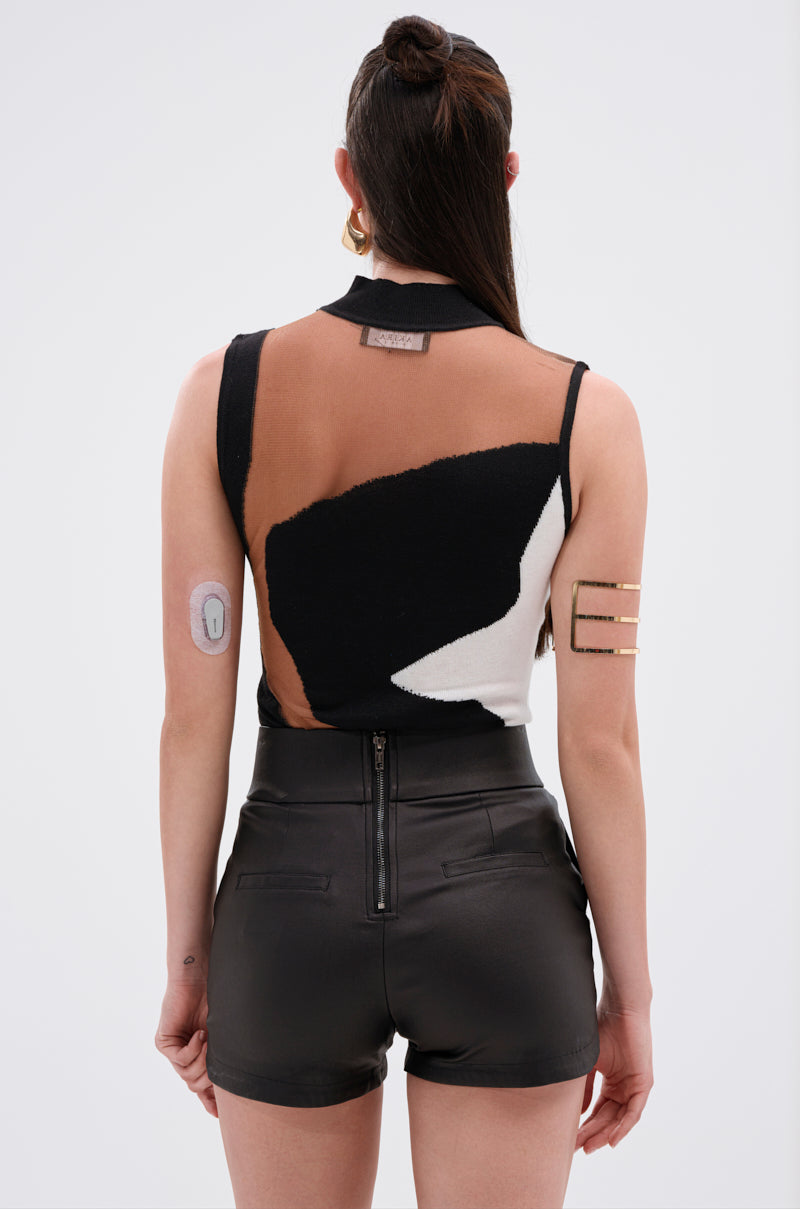 BABY PLEASE SLEEVELESS BODYSUIT