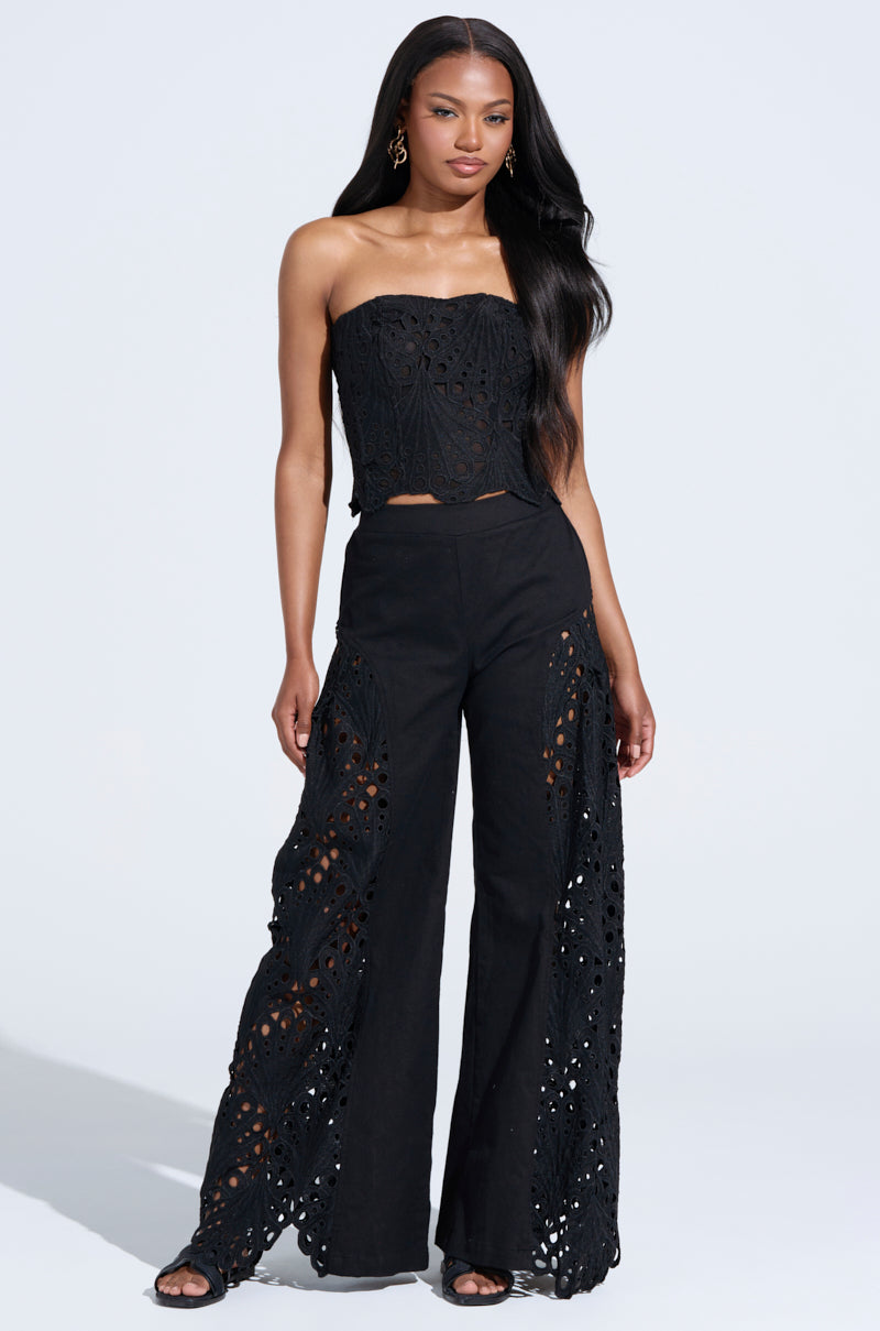 YOU WILL SEE WOVEN TUBE TOP