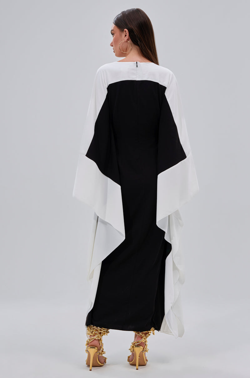 JULIE TWO TONE MIDI DRESS