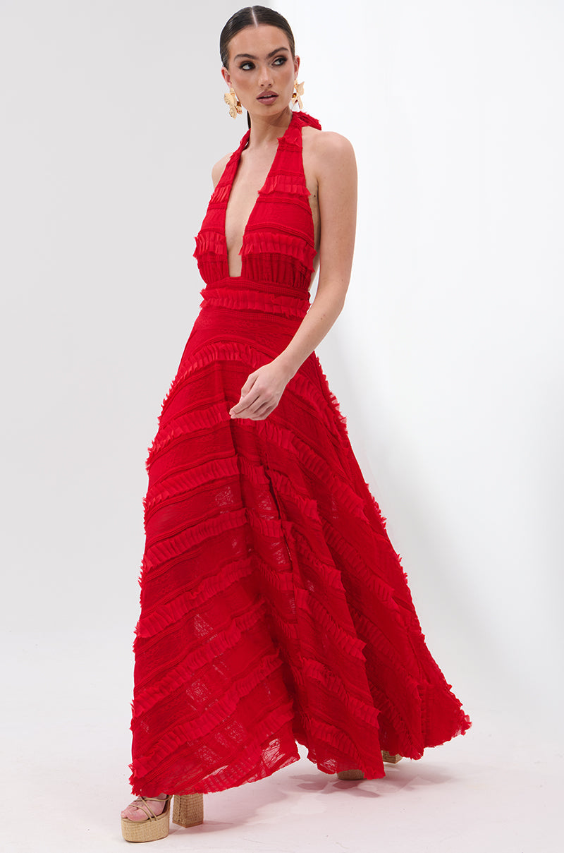 IN MY OWN WORLD MAXI DRESS